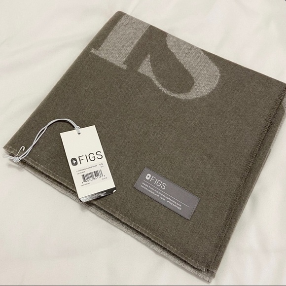 NWT Figs Awesome Humans Scarf in Fawn - Picture 4 of 4
